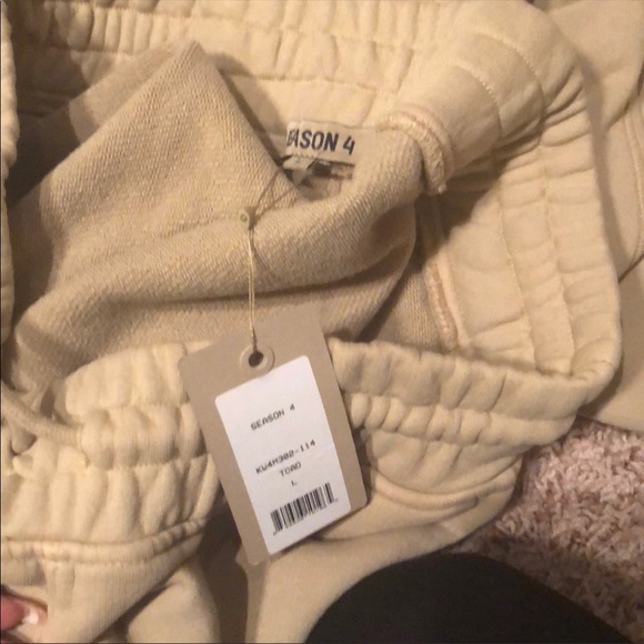 Street wear Yeezy season 4 sweat pants color toad - Picture 3 of 4